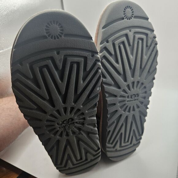 UGG Australia Bailey Bow II Pink Suede Shearling Line Boots Size US 5 - Picture 12 of 14